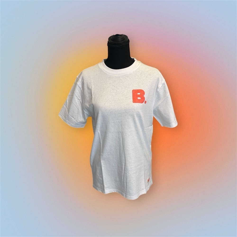 SYKR Brown & Friends Anima Classic White Tee with Brown Graphic Unisex Size
